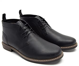 Thomas Crick Men's 'Dallas' Desert Chukka Leather Boots