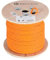 LW Electronic Verlegekabel Cat7A LAN Kabel 50m Gigabit Halogenfrei POE BauPVO Netzwerkkabel S/FTP PIMF 1200 MHz Kupfer AWG23 LSZH Installationskabel Datenkabel Orange