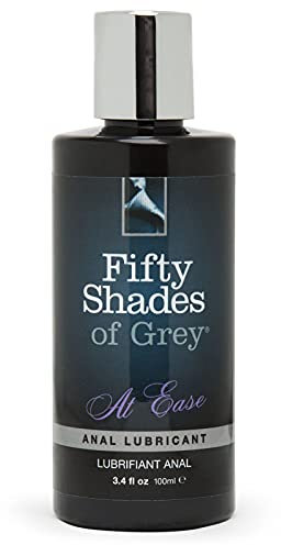 Fifty Shades of Grey at Ease Water Based Lube Gel - Extra Thick Gel Lube for Men, Women and Couples - Personal Lubricant & Licks Safe for Condoms - 100ml
