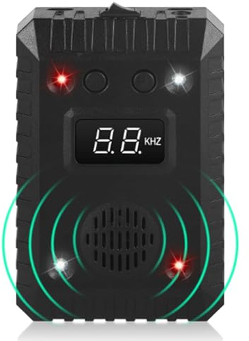 Dispositivo de accionamiento para animales de coche, protección ultrasónica, protección contra roedores, ahuyentador electrónico de animales, repelente de tablero compacto, de plagas de coche