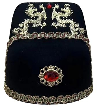 Oxtxuzdm Traditional Hat Costume Parties And Festivals Decorative Cap Supplies For Adults Kid Girl Boys Party Decorative Emperors Hat
