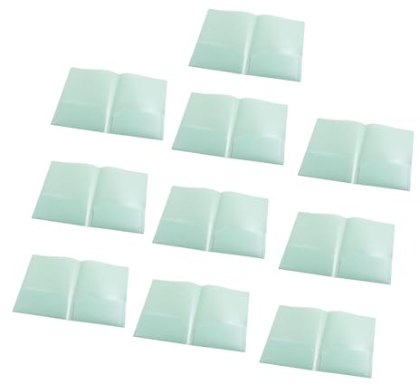 Two Page Folders Tear Proof Materials Quick Access Design Document Organizers Professional Aesthetic Supplies Durability Folders