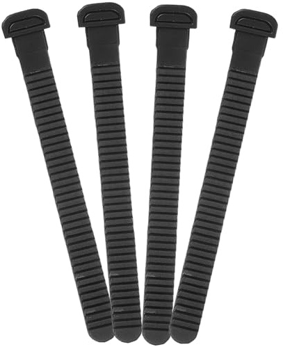 Homoyoyo Correas de Patín Reemplazables de Plástico Hebilla Ajustable, 4 Unidades para Zapatos de Hockey sobre Hielo y Patines de Velocidad, Accesorio Portátil para Estilo Estilo Aleatorio