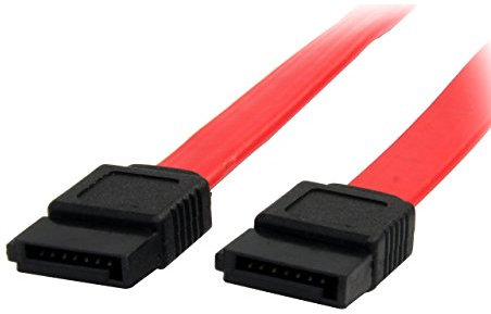 StarTech.com SATA18 18in SATA Serial ATA Cable , Red