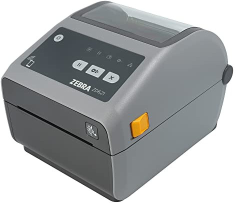 ZEBRA ZD621d Drucker mit Abreißkante - 203 DPI - Thermodirekt - 104 mm max. Druckbreite, BTLE, LAN, seriell (RS-232), USB, USB-Host Schnittstellen (ZD6A042-D0EF00EZ)