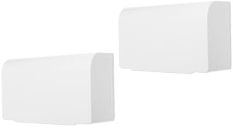 Hemobllo 2 Stück Wasserdichte Steckdosenabdeckung Doppelt 30 Ampere Schwarz Steckdosenabdeckungen Übergroße Steckdosenabdeckungen Schaltersteckdose Schutzhülle Elektrischer