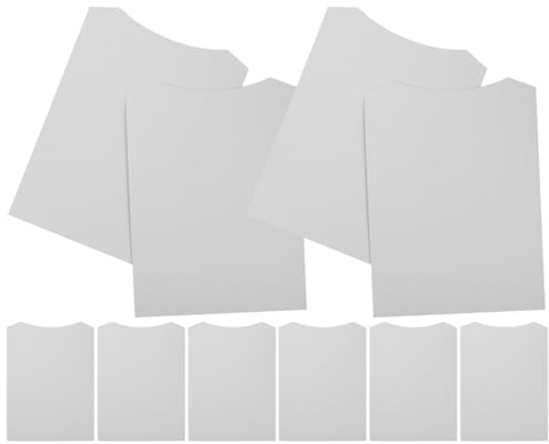 Jecompris Lot De 10 Cartons Pour Pliage Chemise 12.40X9.06 Pouces Planche De Doublure Papier Pour Rangement T-Shirts Organisation Maison
