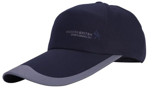 Casquette de Baseball Homme Chapeau de Soleil en Plein Air Casquette Visière Protection Solaire Large Bord Réglable Cap de Golf Camping Pêche Hip-hop Anti-UV pour Printemps Eté