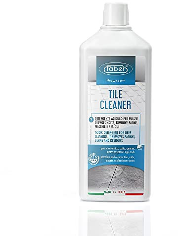 Faber Tile Cleaner 1 Liter Säurereiniger zur Tiefenreinigung von Oberflächen und zur Entfernung von Patina und Rückständen.