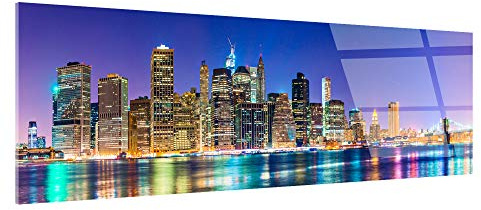 DECLINA – Tableau Mural New York City – Cadre Capitale Chic Esprit Galerie – Impression Haute Définition Sur Verre Acrylique – Fabrication Française