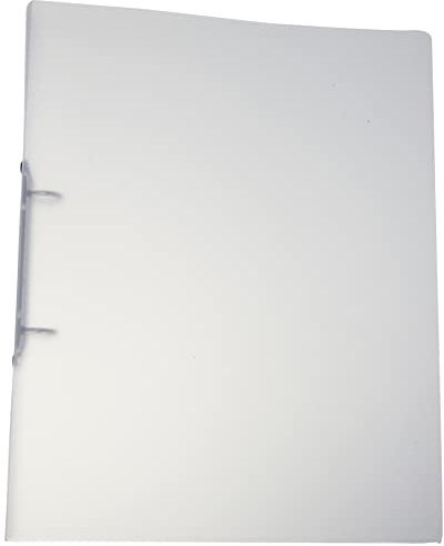 Kangaro Ringbuch, Format A4, 2 Ringe O-Mechanik, Kapazität 25mm, Material PP, Farbe transparent