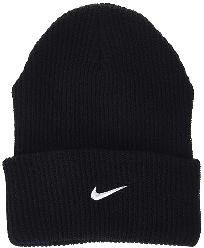 Nike Unisexe Nrg Solo Swoosh Bonnet Black/White One Size