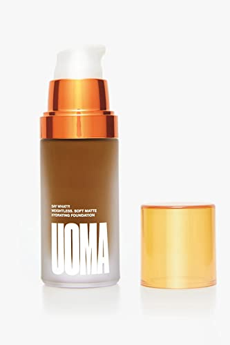 UOMA Beauty Women's Say What?! Foundation, Brown Sugar T3W, One Size