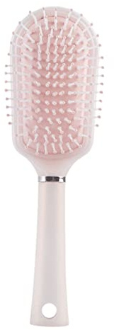 NULYLU Massagekamm Aus Kunststoff Mit Luftkissenpolsterung Rutschfestem Griff Für Haarentwirrung Und Kopfmassage Geeignet Für Unterwegs