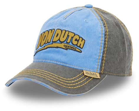 Von Dutch Casquette Homme & Femme Ajustable, Casquette Baseball Retro TU