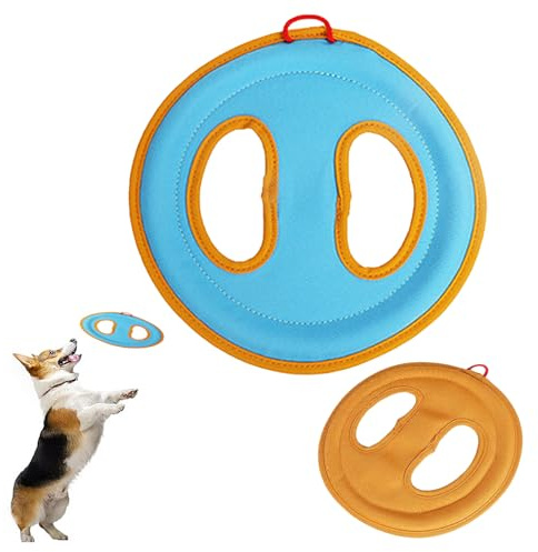CUVZORA - Disco volador para perros, 23,5 cm, juguete de piscina para perros, fácil de lanzar y suave para los dientes, flotabilidad con bordes suaves, perfecto para perros de todos los tamaños en
