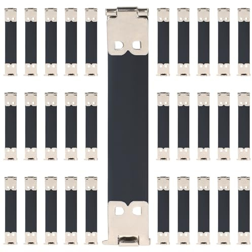 FOMIYES 20 Pezzi Clip a Molla per Portamonete Telaio Flessibile Interno in Metallo, Chiusura a Molla per Borse Fai da Te, Accessori Cucito per Borsette e Artigianato