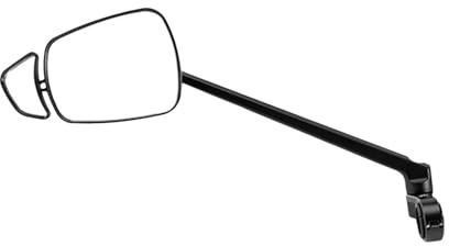 Cykelspegel med dubbel vidvinkelobjektiv - 360° justerbar styrspegel med reptåligt glas | cykelsäkerhetsspegel, för väg, mountainbike, sporttillbehör