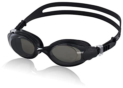 Speedo Unisex-Adult Swim Goggles Hydrosity, Speedo Black/Smoke