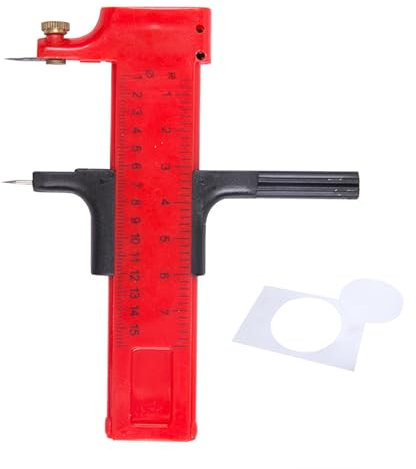 Coupe-cercle pour travaux manuels, découpe circulaire réglable, diamètre 10 mm à 150 mm, coupe circulaire précise pour travaux manuels, découpe de papier, papier de scrapbooking