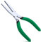 INJOYTEC Flat Nose Pliers Duck Bill Jaw Pliers with Serrated Jaw for Hard to Reach Narrow Spaces