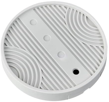 LOVIVER Supporto per Piante con Ruote, Vassoio di drenaggio, Porta Piante in Vaso, Moderno, Rotondo, con Ruote, Base a rulli per Piante, per Negozio, Patio, Beige