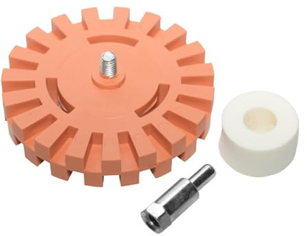 Herramienta De Eliminación De Tiza - Disco Neumático Para Reparación Automática | Para Adhesivo De Rueda De Eliminación De Adhesivos Para Coche Moto, Taladro Para Ataque Stripper Para Dec