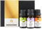 DimBull Laundry Essential Oil Set – 3 x 10ml Lavender, Tea Tree & Sweet Orange, Therapeutic Grade, Gift Set for Laundry & Aromatherapy