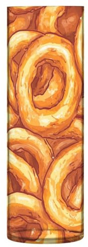 Yummy Anelli di Cipolla Fritti Vasi di Plastica Del Fumetto 30 x 9,9 Pollici Decorativi Della Casa Vaso Trasparente Camera Da Letto Camera Da Pranzo Vasi para pastello de boda Decor