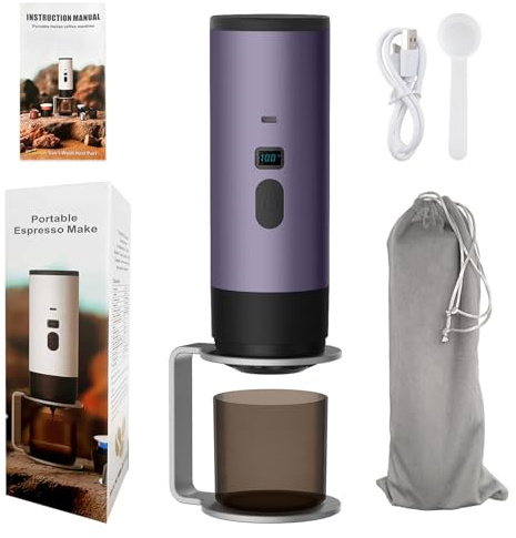 Obotsnoi Compatti Elettrico Capsule Macchina Espresso Macchina 90 ° C Riscaldamento Automatico Tecnologia USB Ricaricabile Per Mobile Lifestyle Macchina Da Caffè Per Viaggio