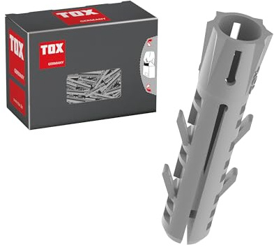 TOX Cheville à expansion Barracuda 10/50, pour pierre et béton, maintien élevé, fixation sûre, montage facile, 16 pcs/boîte, réf. 01319073