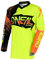 O'NEAL | Motocross-Jersey | MX Enduro | Gepolsterter Ellbogenschutz, V-Ausschnitt, atmungsaktiv | Element Jersey Burnout | Erwachsene | Schwarz Orange | Größe L