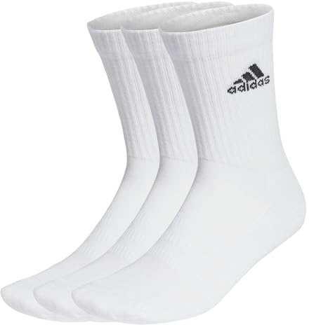adidas Unisex barn Cushioned Crew Socks 3 Par