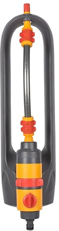 Hozelock | Rectangular Sprinkler AquaSave Pro 220 M | Oscillating Lawn Sprinkler | Adjustable Coverage | Customise Water Flow | Uniform Watering