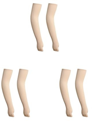 Mealoodiousmusea 3 juegos de mangas para brazo con protección solar UV, refrescantes, transpirables, para deportes, fitness, sin dedos, ropa deportiva, regalos, pesca, ciclismo, color carne