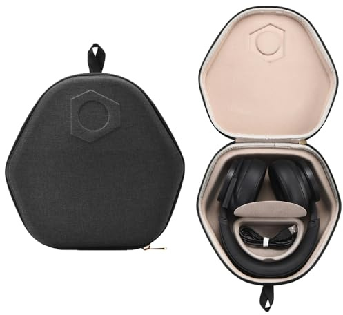 Hzycwgone Hülle für Xbox Wireless Headset,Hart Reise Tragetasche Schutzhülle Zubehör Case für Xbox Series X/Series S/Xbox One 2024 Kabelloses Gaming Headset(Schwarz)