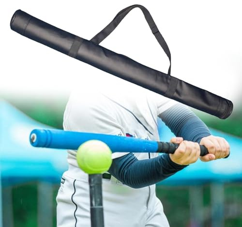 Ableholy Professional Softball Bat Bag with Dual Bat Storage - Adjustable Shoulder Straps & Helmet Space - Baseball Equipment Backpack for Boys(65CM for 25inch)