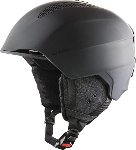 Alpina Unisex Skihelm, Black Matt, 61-64 cm