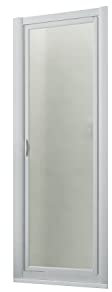 Forte Duschtür Saloon 85 cm H 185 aus Acryl Mod. Delta, Weiß