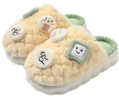Thigies Chausson Femmes Pantoufle Hommes Hiver Confortable Duveteux Sans Glissement Chaussures Adulte