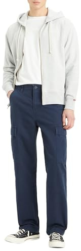 Levi's Homme XX Cargo Straight, Navy Blazer Canvas, 34W / 34L
