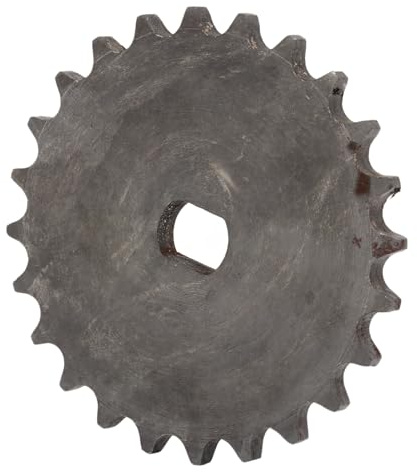 VGEBY Piñón del Motor Acero Al Carbono 420 24T H Orificio Piñón de Cadena del Motor de Alta Precisión para Motores Centrales Cepillados sin Escobillas