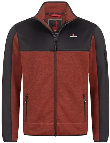 Höhenhorn Naurun - Giacca in pile da uomo, rosso, M