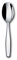 Alessi ANF06/8 Itsumo Anf06/8-Design Coffee Spoon in Stainless Steel,Silver,18/10, Set of 6