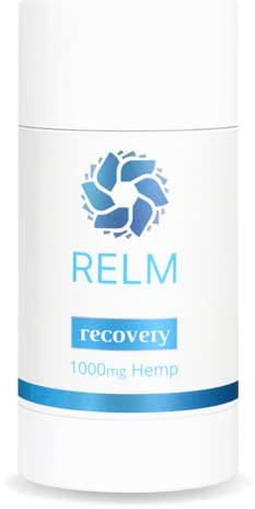 Relm Wellness Hemp Roll On Stick | 1000 mg (3 oz) Balm Stick | Arnica Essential Oil, Cocoa Butter, Natural Ingredients | Muscle Rub