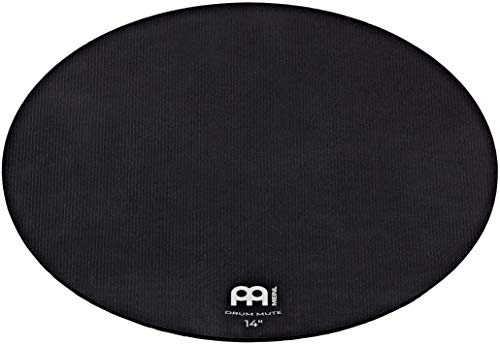 Meinl Drum Mute 14 Zoll Trommel Dämpfer - Schlagzeug Zubehör, Schwarz (MDM-14)