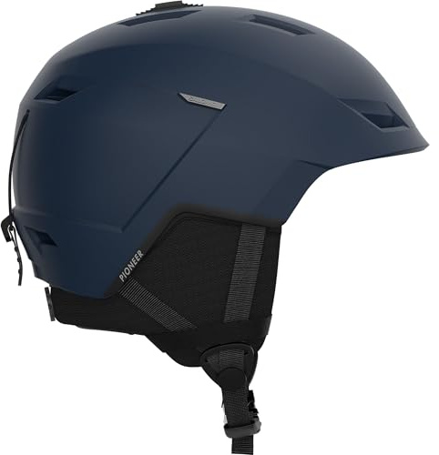 Salomon Pioneer LT Casco de Esquí, Snowboard, para Hombre Esqui Snowboard, Ligereza, Comodidad óptima, Estilo deportivo inspirado en el rendimiento, Azul, XL (62-64 cm)