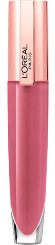 L'Oreal Paris Glow Paradise Hydrating Lip Balm-in Gloss with Pomegranate Extract and Hyaluronic Acid, Ultra Gentle, Non-Sticky Formula, Rosy Utopia, 0.23 fl oz