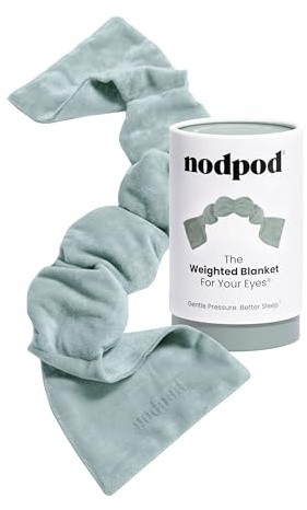 Nodpod Gentle Pressure Sleep Mask | Patented Light Blocking Design for Sleeping, Traveling & Relaxation - Sage