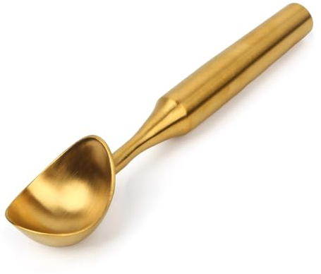 SophRept Ice Cream Scoop, 304 Stainless Steel, Solid